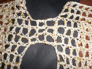 Вязаный образец свитера