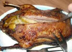 Утка из духовки