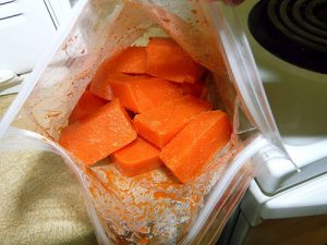 Заморозка морковки