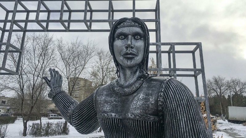 Памятник Аленке могут перенести из Нововоронежа в Воронеж