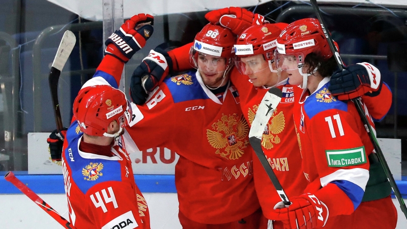 Сборная России победила команду Чехии в матче Кубка Первого канала