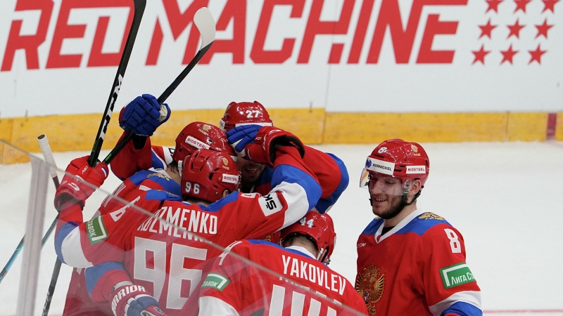 Сборная России победила команду Швеции в матче Кубка Первого канала