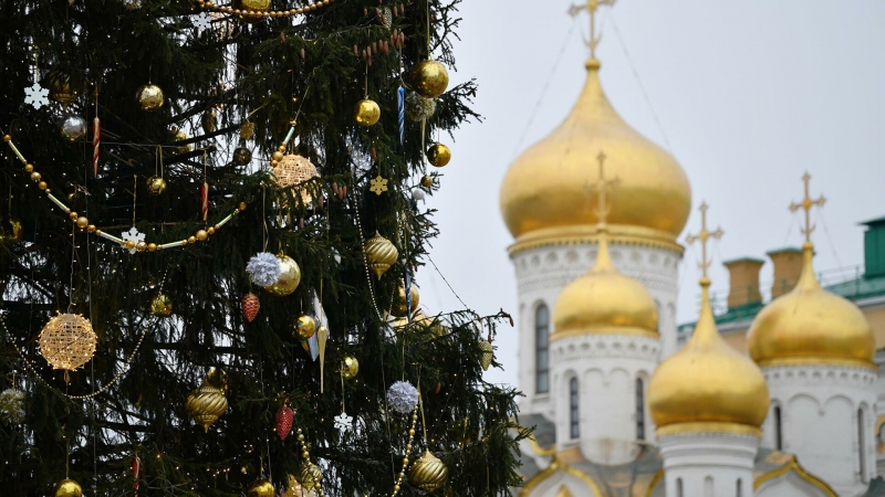 Из кремлевской елки после демонтажа сделают часы в благодарность врачам