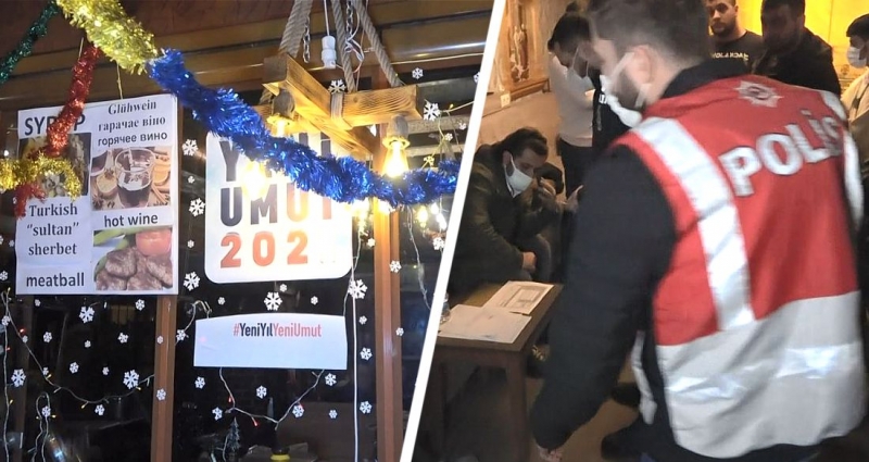 В Турции задержаны российские туристы за празднование Нового года: заведено уголовное дело