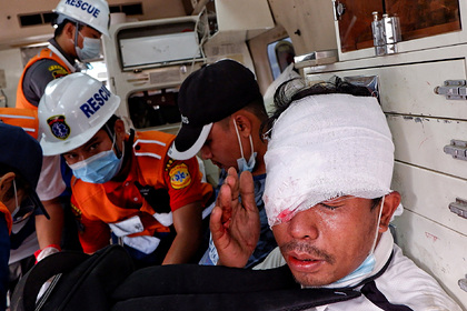 Число убитых в результате протестов в Мьянме увеличилось
