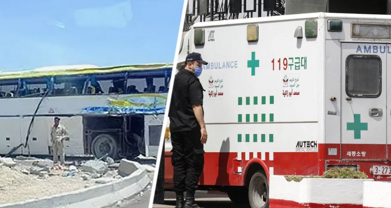 ДТП в Египте: разбился автобус с российскими туристами
