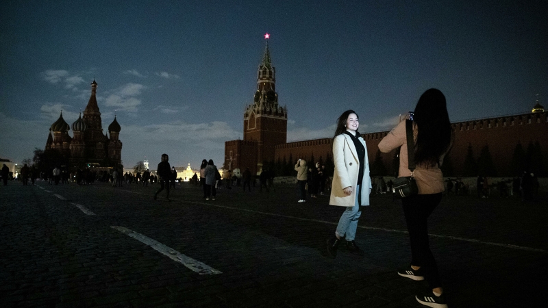 В Москве во время "Часа Земли" отключили подсветку 2,8 тысяч объектов