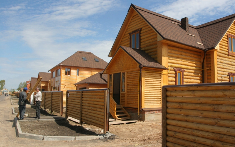 Росстат зафиксировал рекорд по строительству деревянного жилья