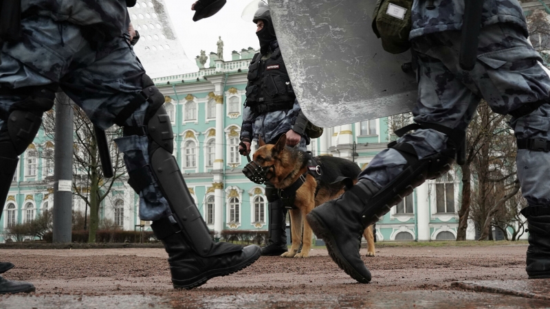 В незаконной акции в Петербурге приняли участие около 4,5 тысячи человек