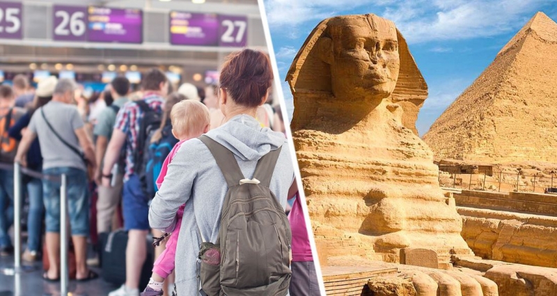 Все как будто зомби, мест нет, а они стоят: из Египта не могут вернуться российские туристы