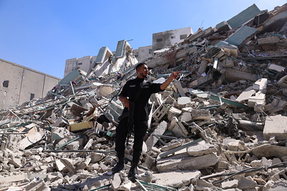 Израиль разбомбил палестинское министерство