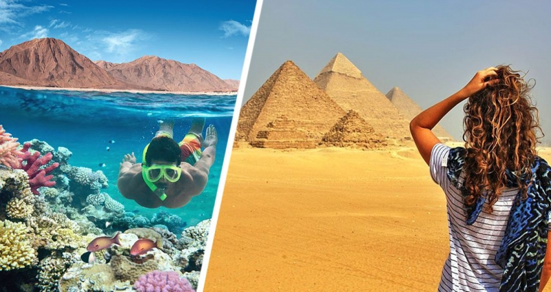 На курорты Египта накатила настоящая жара: в Шарм-эль-Шейхе +42°C, российских туристов встретит настоящее лето