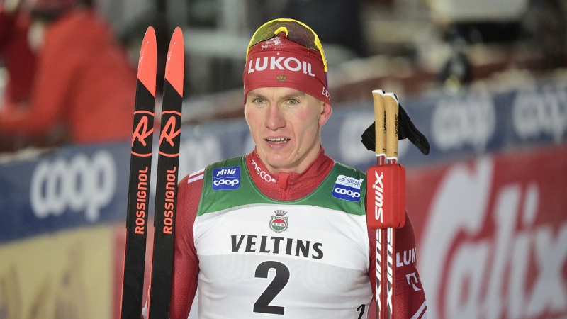 Большунов занял второе место в спринте на "Тур де Ски"