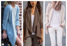 С чем носить женский кардиган