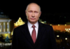 Новогодняя речь Путина понравилось украинцам больше, чем поздравление Зеленского