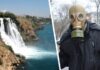 Знаменитый водопад в Анталии начал пугать туристов зловонием