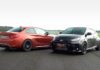 Гонку Toyota Yaris и BMW M2 показали на видео