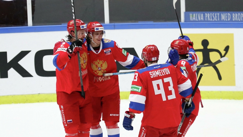 Сборная России по хоккею обыграла шведов в матче Евротура