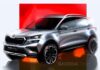 Skoda раскрыла дизайн нового компактного кроссовера