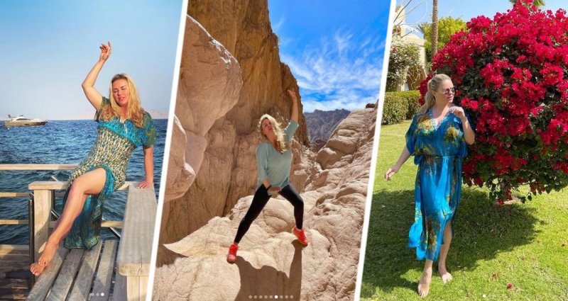 Российские звёзды рванули в Египет: Анна Семенович замечена в Шарм-эль-Шейхе