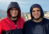 UFC показал реакцию Нурмагомедова на победу Махачева: видео