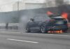 Lamborghini Urus за 26,5 млн загорелся прямо на дороге. Видео