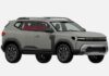 Запатентована внешность большого кроссовера Dacia Bigster