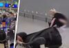 Российская туристка справила нужду прямо на стойке регистрации в аэропорту, шокировав пассажиров