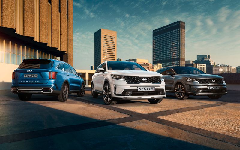 Kia объявила цены на обновленный Sorento для России