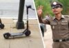 На Пхукете начались аресты туристов на электросамокатах