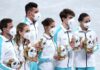 Одна на всех: российские фигуристы одержали победу в командном турнире Игр