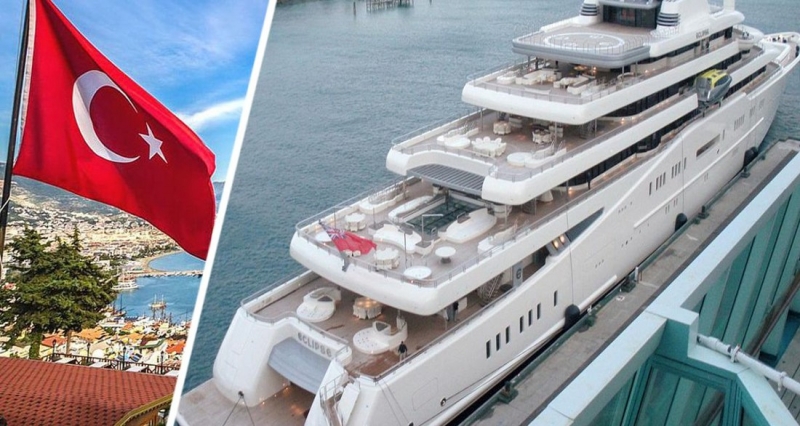 Российский олигарх укрыл от ареста свои две яхты на курортах Турции