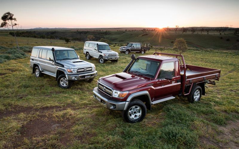 
            Старая Toyota Land Cruiser 70 получит еще одно обновление
        