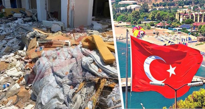 На Турецком курорте решено снести отель, несмотря на наличие в нем туристов