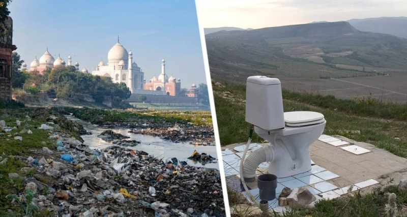 Российский турист был шокирован туалетным вопросом в Индии