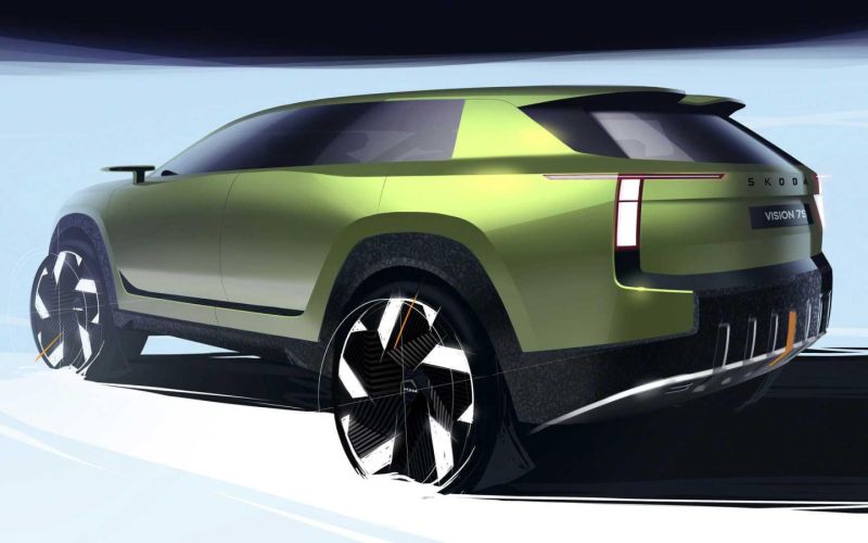 Как будут выглядеть новые кроссоверы Skoda: опубликованы первые рисунки