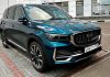 В Москве засняли новый китайский кроссовер Geely Monjaro