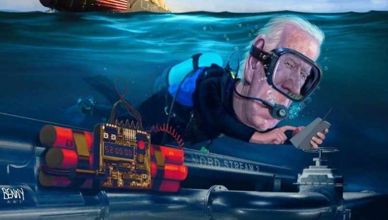 «Северный поток» взорвали по приказу Байдена?