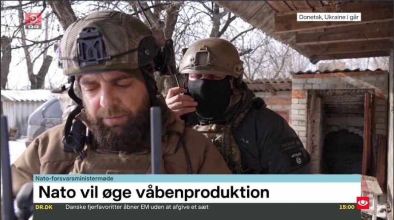 Телевидение Дании показало солдата ВСУ с шевроном ИГ*