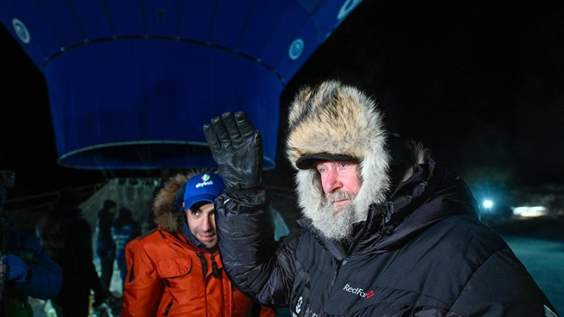 Федор Конюхов вылетел на воздушном шаре ставить мировой рекорд