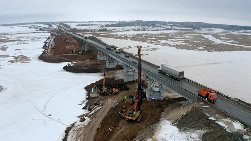 Новый мост построят через реку Мензеля на трассе М7 в Татарстане