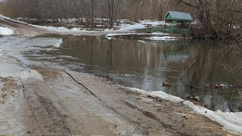 Резкий рост уровня воды зафиксирован в малых реках Казани