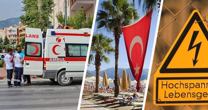 В турецком отеле током убило людей в бассейне